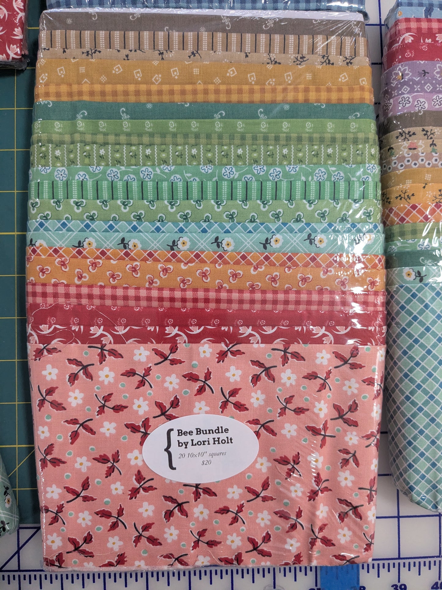Bee Bundle by Lori Holt - 10" squares