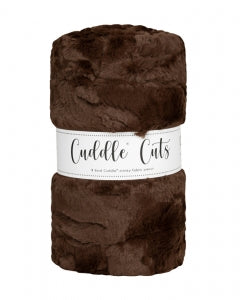 Shannon Fabric - Luxe Cuddle - 2 yard Cuddle Cut - Hide Chocolate