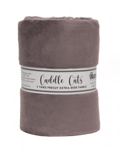 Shannon Fabric - Luxe Cuddle - 3 yard Cuddle Cut Extra Wide - Charcoal
