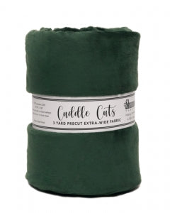 Shannon Fabric - Luxe Cuddle - 3 yard Cuddle Cut Extra Wide - Evergreen
