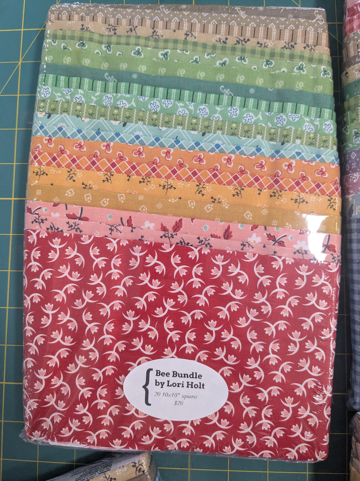 Bee Bundle by Lori Holt - 10" squares