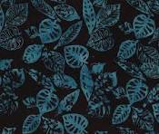 Anthology - JDJ - Lagoon, Monstera, Black - Batik
