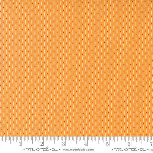 Moda - Raspberry Summer Apricot stripes - by Sherri & Chelsi 37696 24