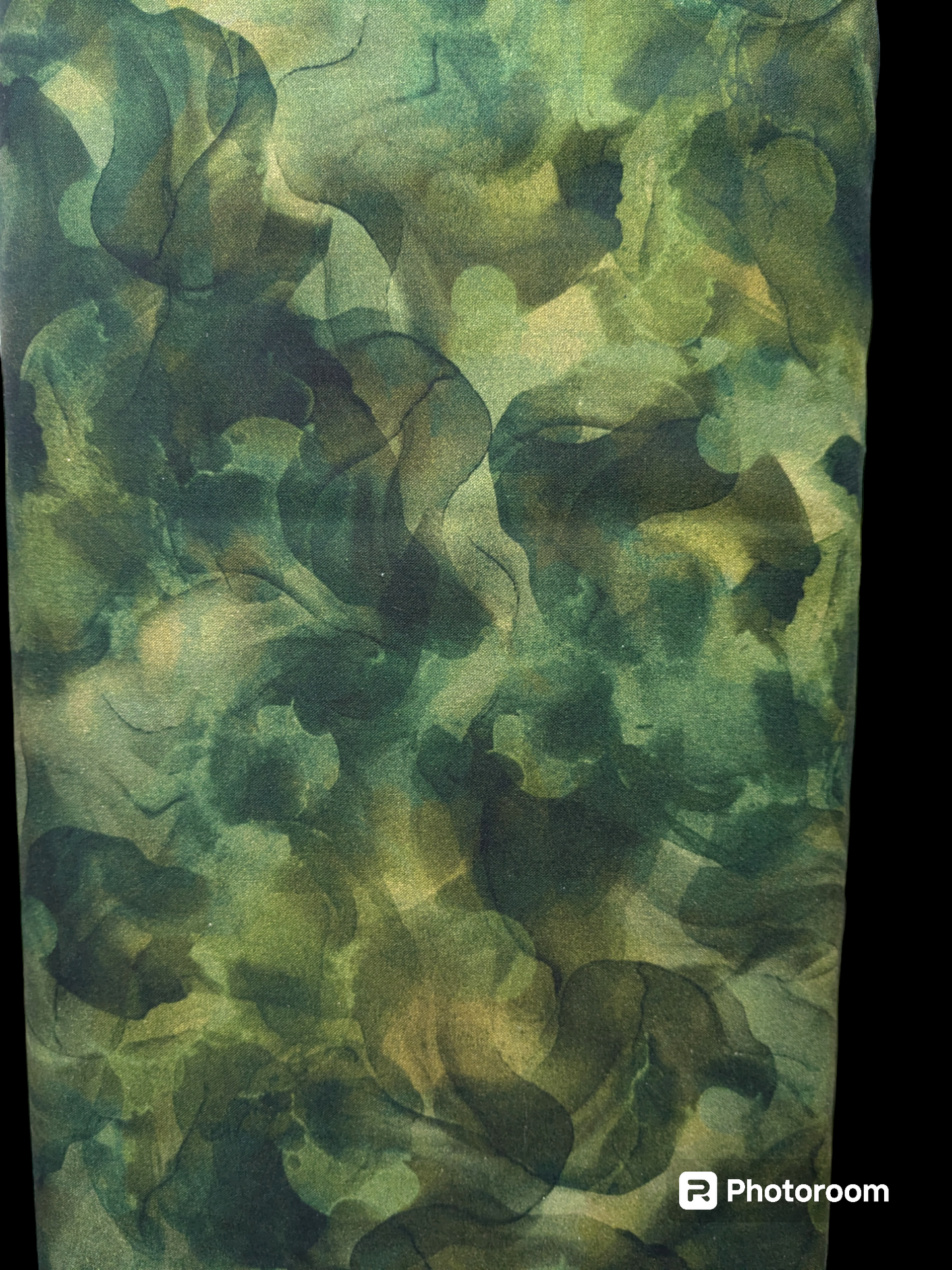 QT Fabrics - Aura-Watercolor Blender- Olive