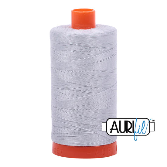 Aurifil Thread - Cotton Thread-50Wt - silver