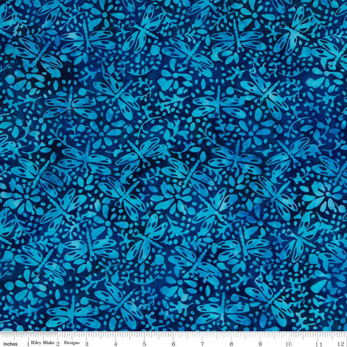 Riley Blake - Batiks - Marine Blue