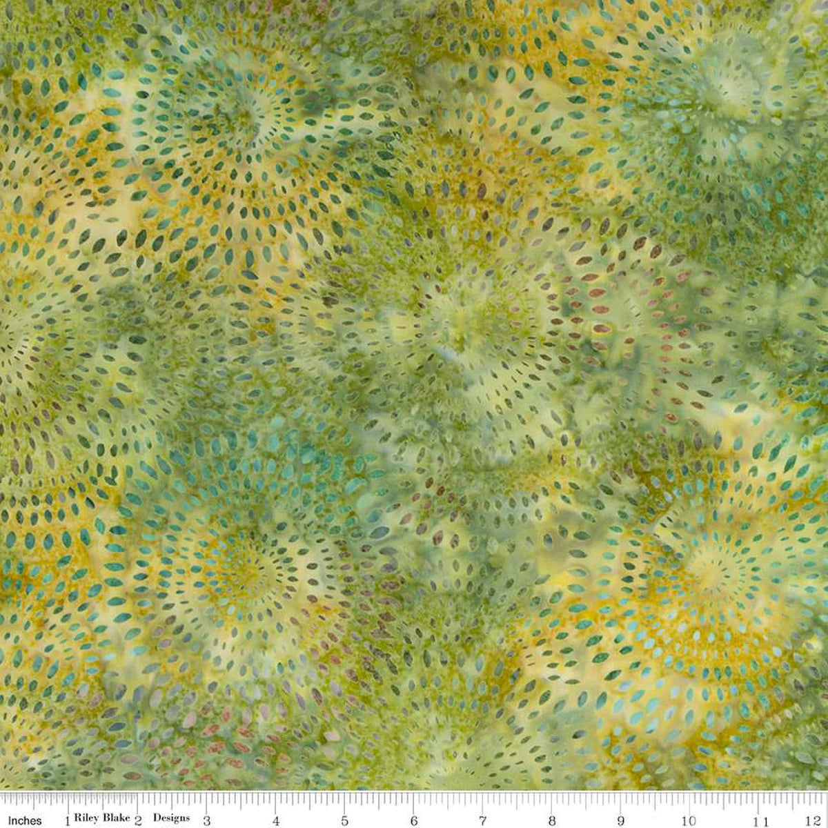 Riley Blake - Batiks - Lemon Lime
