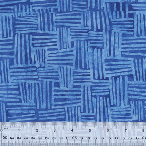 Anthology - Batik -Splendor - Weave Persian Blue