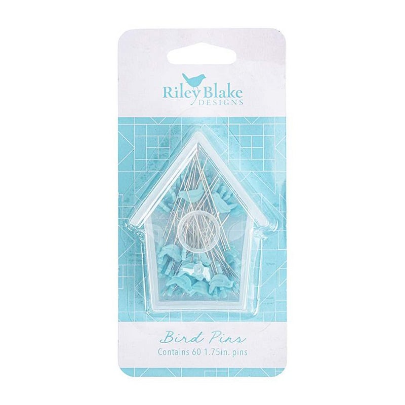 Riley Blake - Glass Head Bird Pins