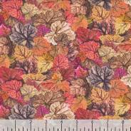 Clothworks -Birdsong - Leaves Multi Color