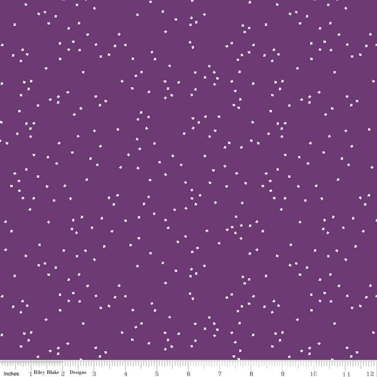 Blossom - Riley Blake - Eggplant