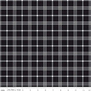 Riley Blake - Black Tie - Black Plaid