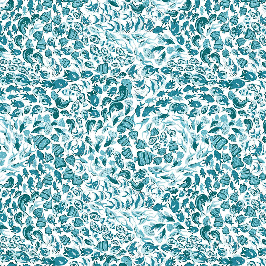 Riley Blake - Reef - Fish Deep Water
