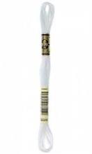 DMC embroidery floss - white