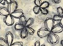 Anthology- Batiks Dapper, Flower Sketch