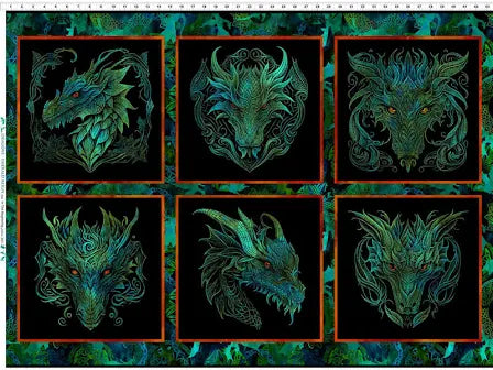 In the Beginning - Dragons - Emerald Reign - Panel