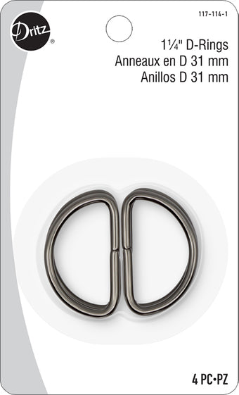 Dritz - D Rings 1 1/4" (31mm)