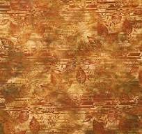 In the Beginning - Falling Leaves - Leaf Stripe Gold