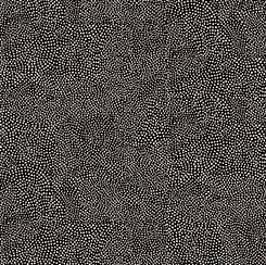 QT Fabrics - Floral Allure - Dot Geo - Black