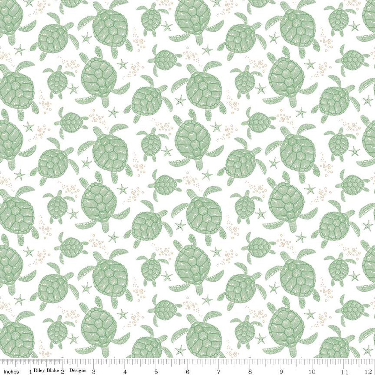 Riley Blake - Free As The Ocean Turtles