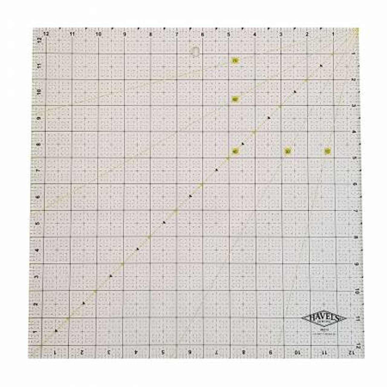 Havel's Fabric Ruler 12.5" x 12.5" square
