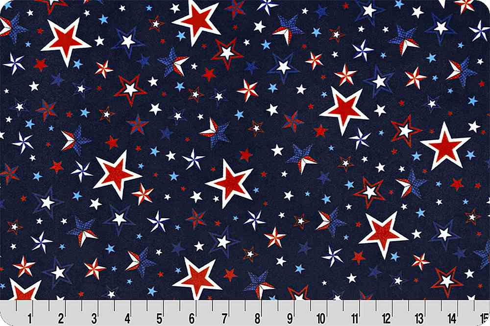 Shannon Fabric - Cuddle - Liberty Stars