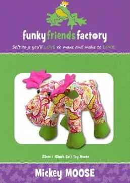 Funky Friends Factory Mickey Moose Pattern by Pauline McArthur