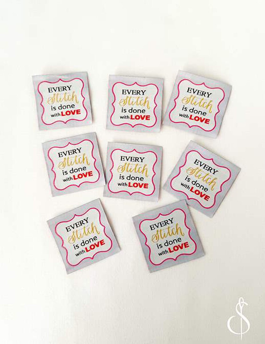Riley Blake - Every Stitch Woven Labels by Minki Kim