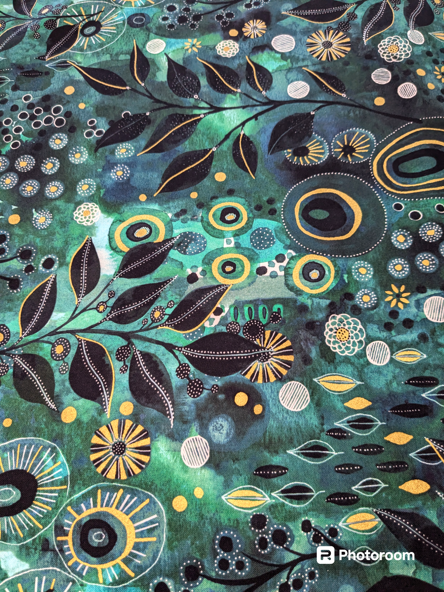 Ebb & Flow - Enchanted Emerald - 4 pack of Fat Quarters