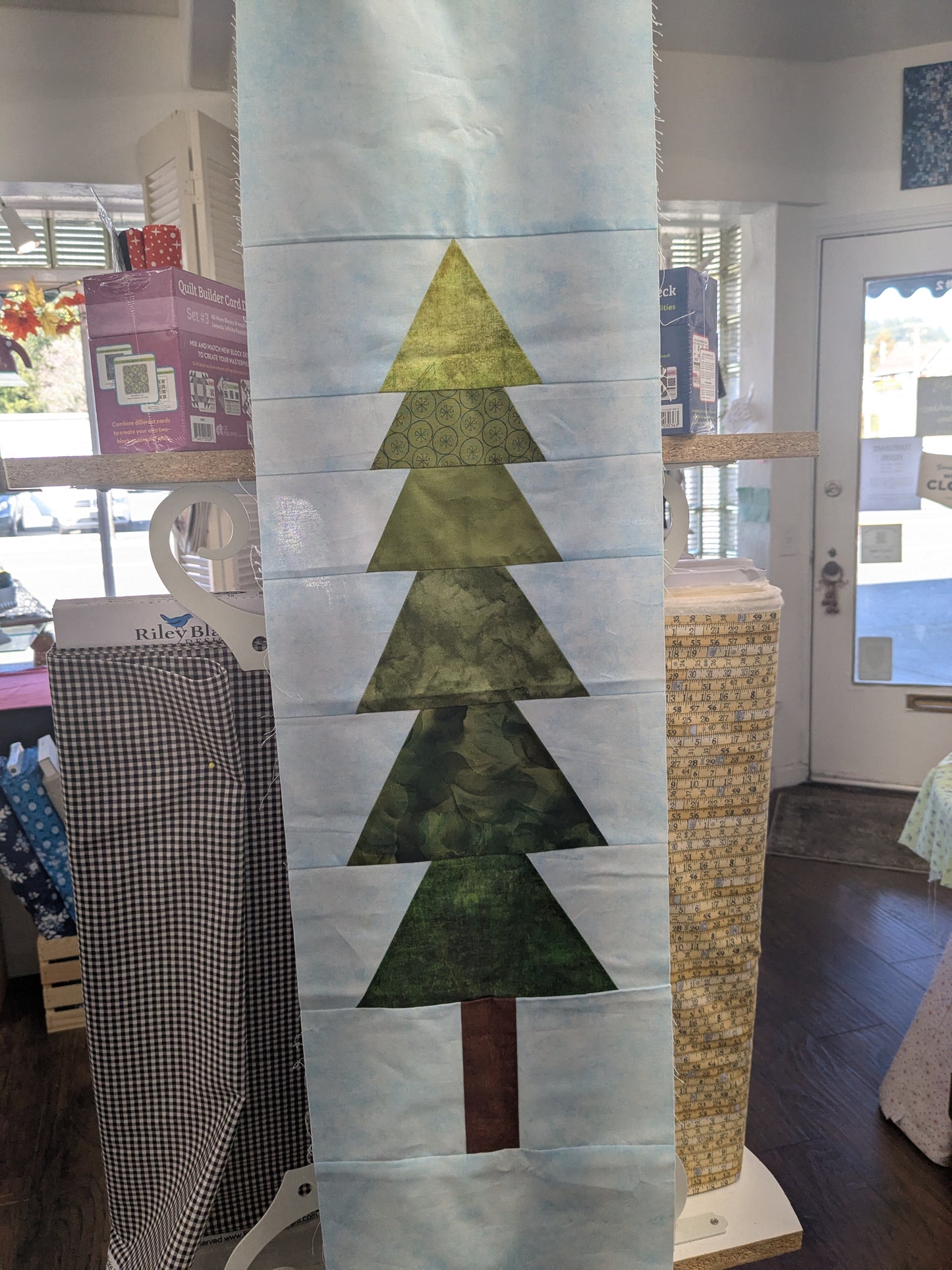 Redwood Tree Block - Quilt Run 101 2026