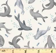 Lewis & Irene - Puffin Rock - Seal Bubbles on cream