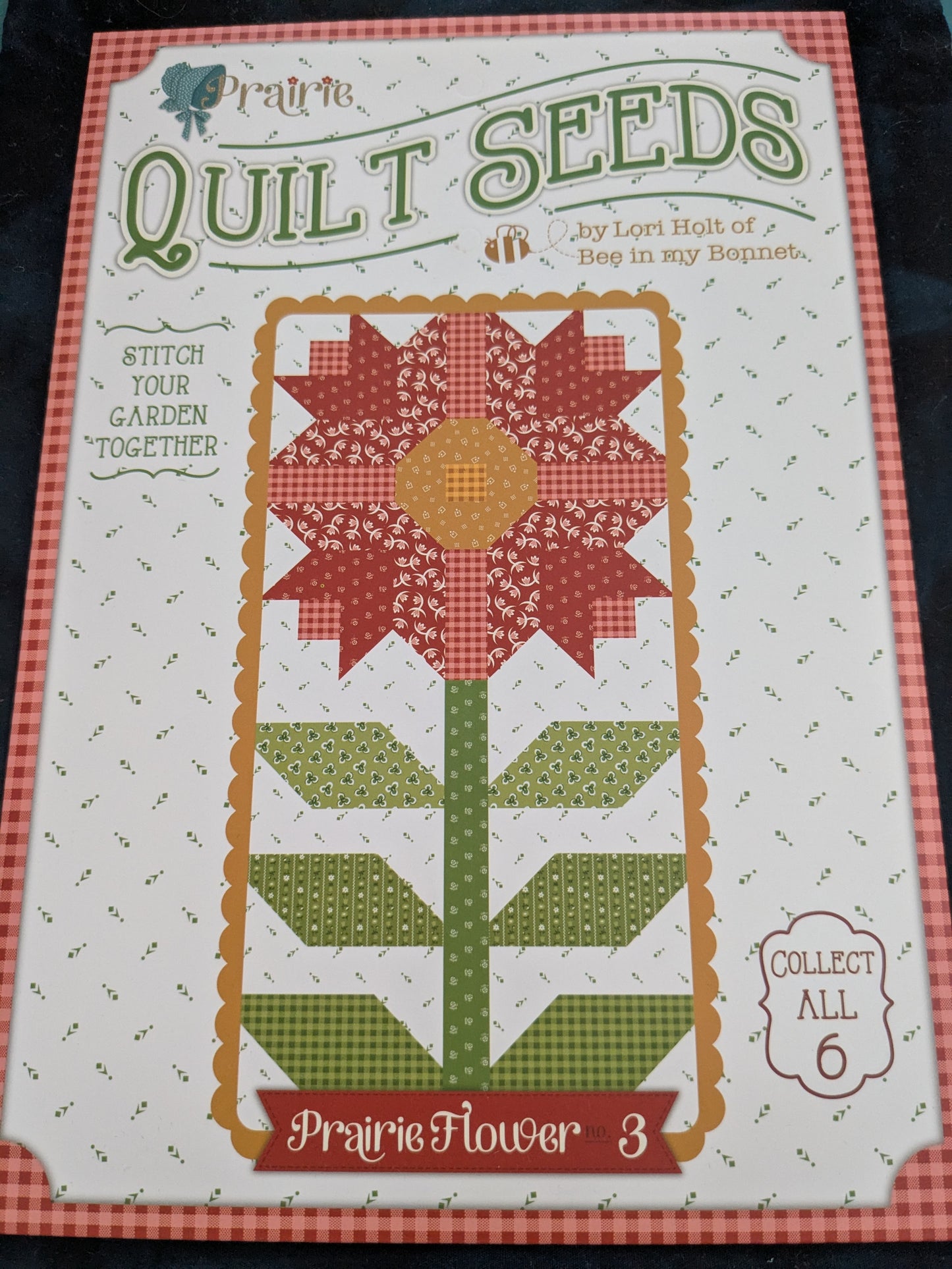 Riley Blake - Quilt Seeds - Prairie Pattern ONLY - Block 3 by Lori Holt