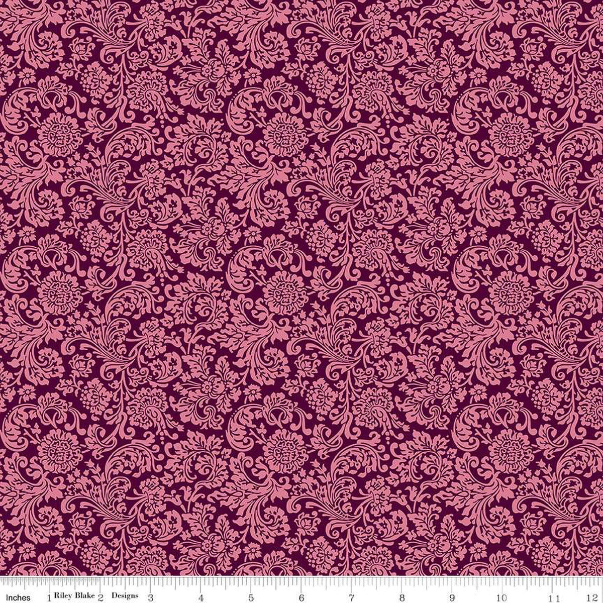 Liberty Fabrics - The Collectors Home - Rocco Swirl C - Pink