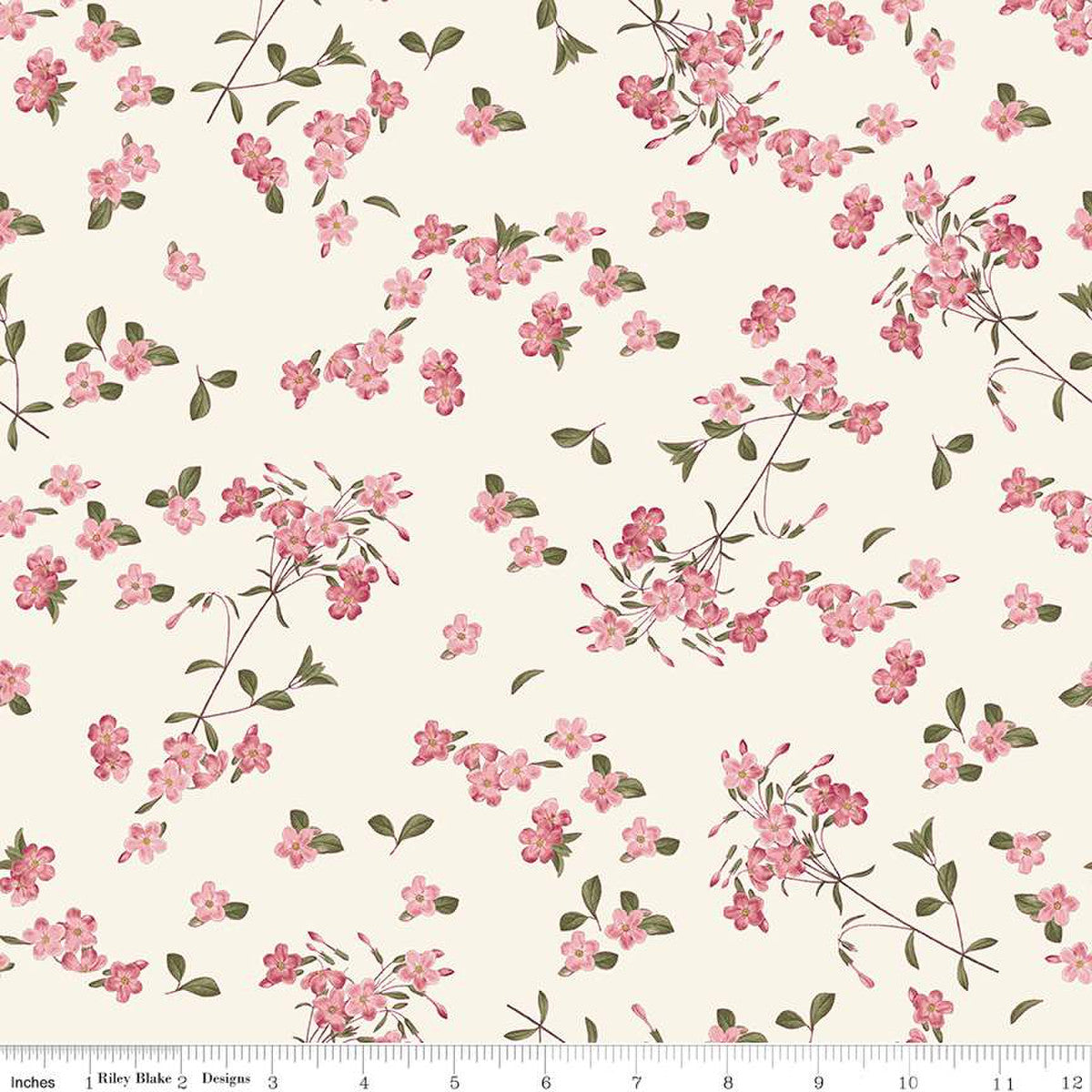 Riley Blake -Springtime Blossoms Pink by My Minds Eye