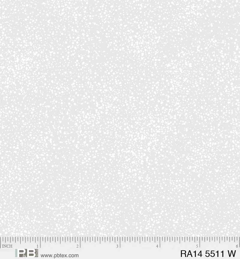 P&B Textiles -Ramblings 14 White on White