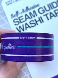 Seam Guide Washi Tape by The Gypsy Quilter