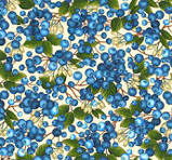 QT Fabrics -This & That Favorites - Blueberries