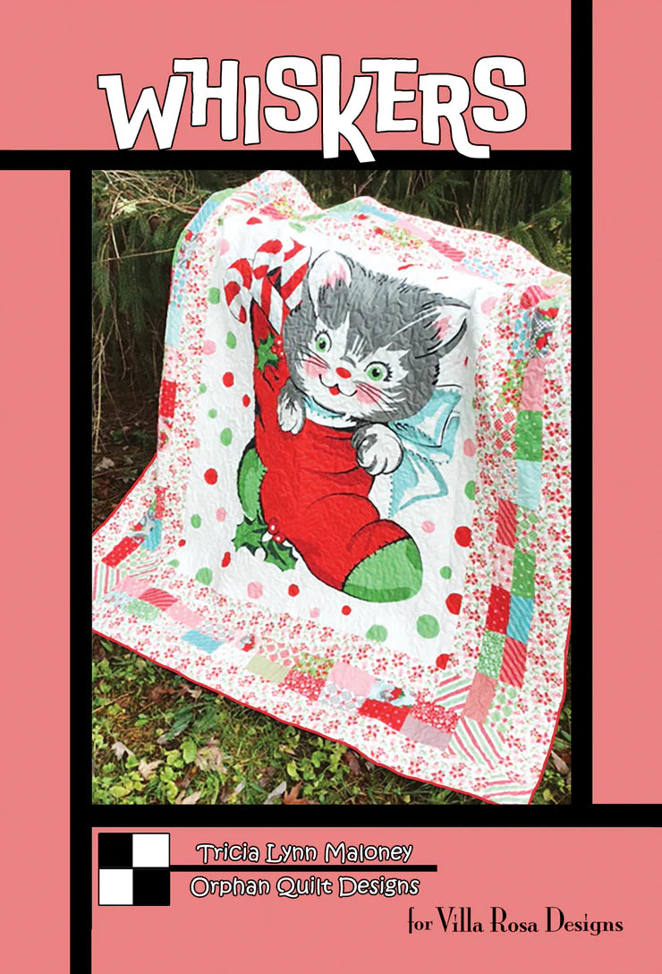 Whiskers by Orphan Quilt Designs for Villa Rosa - Pattern