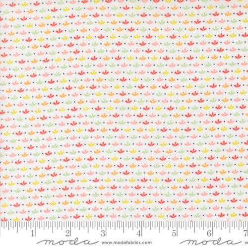 Moda - Raspberry Summer Cloud leaves - by Sherri & Chelsi 37694 11