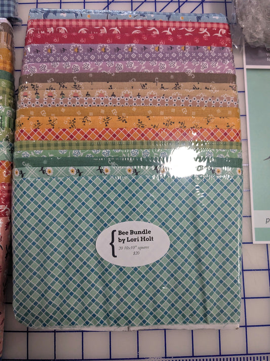 Bee Bundle by Lori Holt - 10" squares