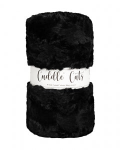 Shannon Fabric - Luxe Cuddle - 2 yard Cuddle Cut - Glacier Black