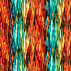 QT Fabrics -Dreamweaver - Color Wave