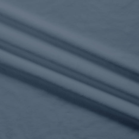 QT Fabrics - SIlky Minky - Solid Denim Blue