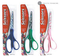 Allary All Purpose Floral Scissors 7" Assorted colors