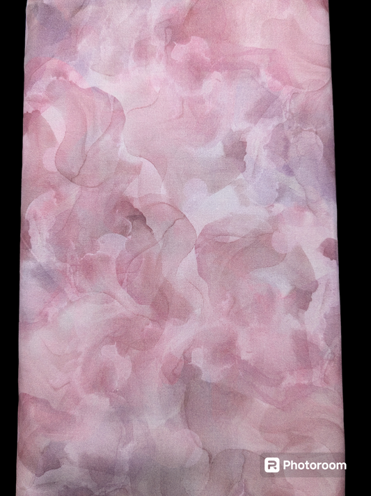 QT Fabrics - Aura-Watercolor Blender- Mauve