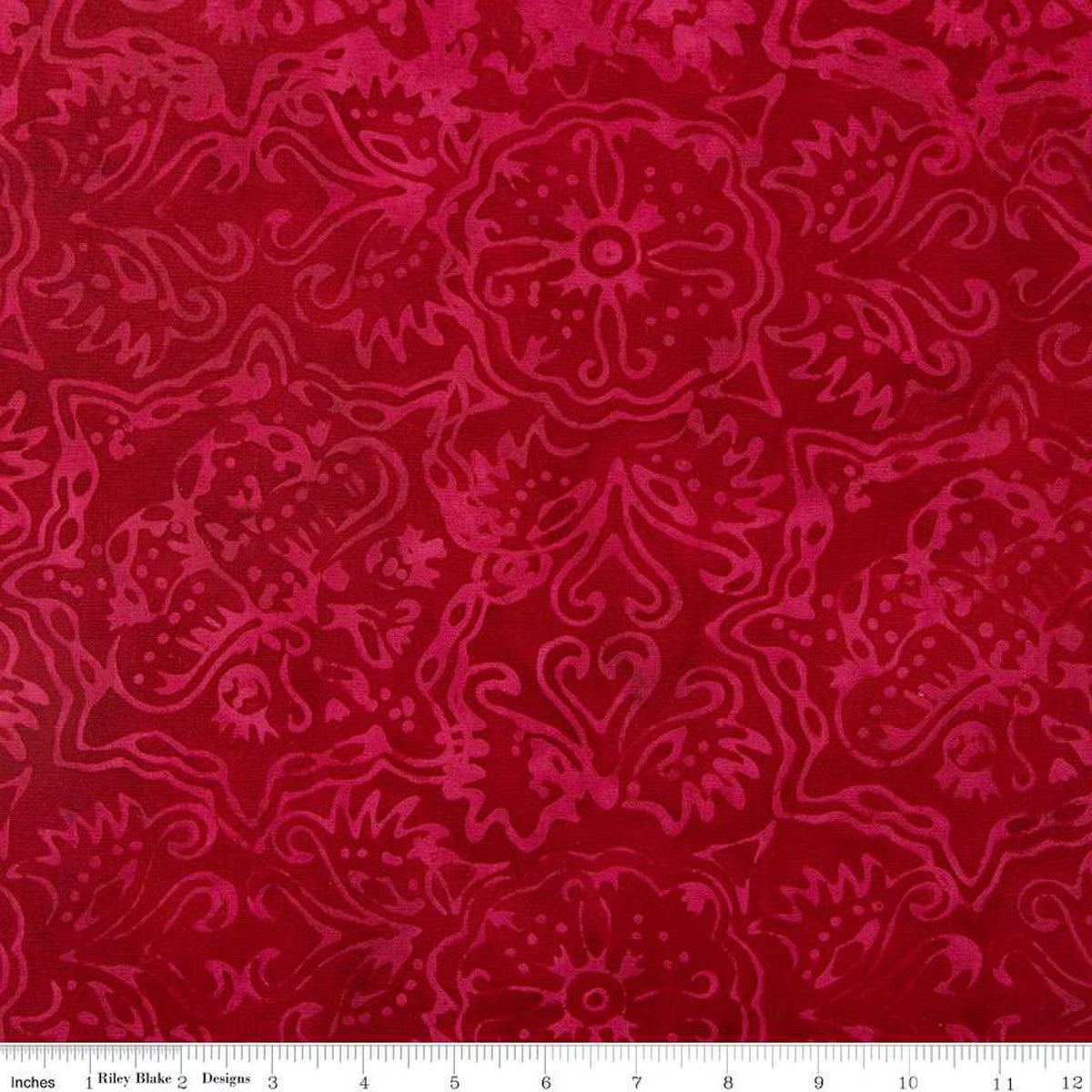 Expressions - Riley Blake - Batiks - Elementals Rainbow Bright - Cerise