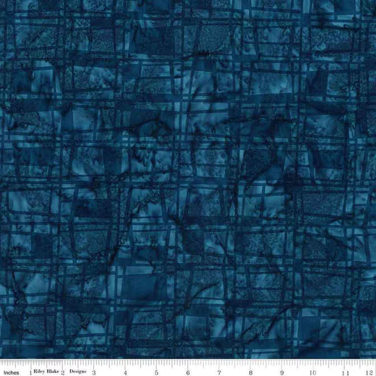 Expressions - Riley Blake - Batiks - Retro Revival Indigo Dye