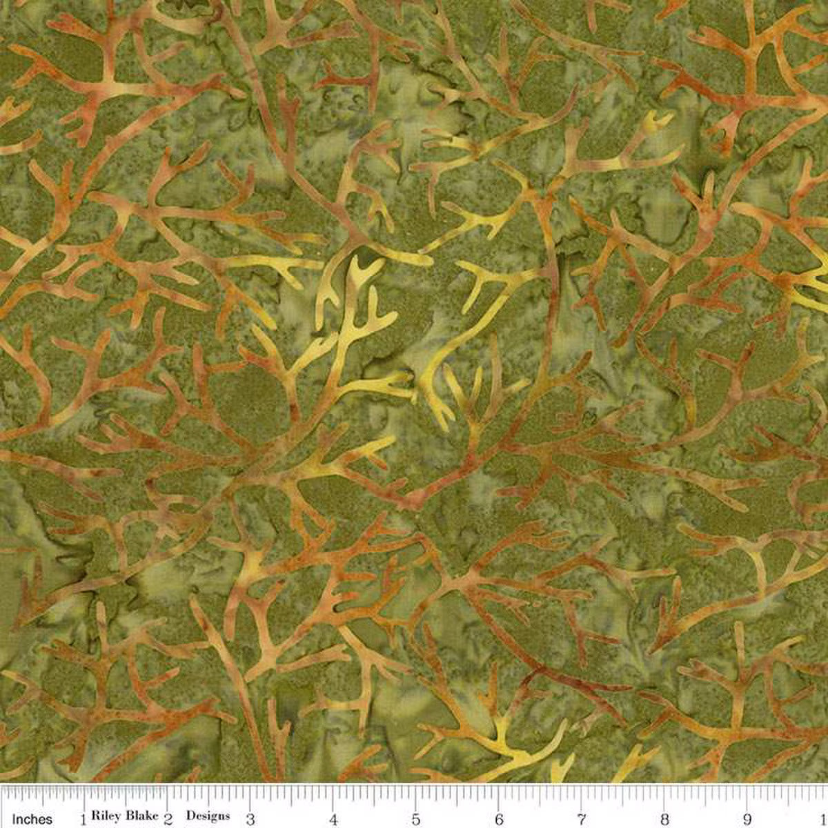 Expressions - Riley Blake - Batiks - Tradewinds Spring Pear