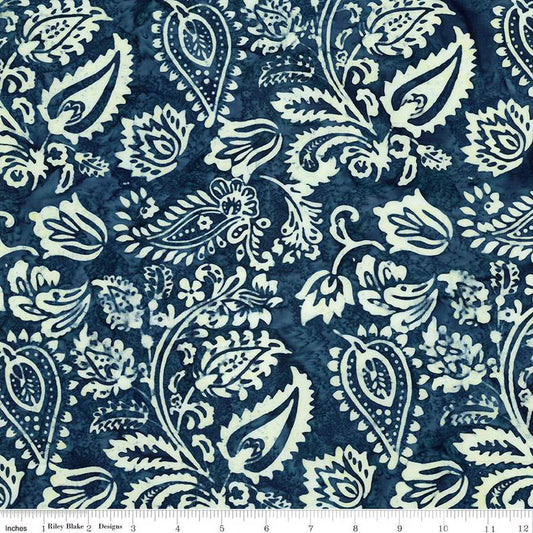 Expressions - Riley Blake - Batiks -   Decorator  Style - Dark Skies