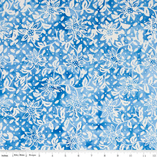 Riley Blake - Batiks - Carolina Blue 1
